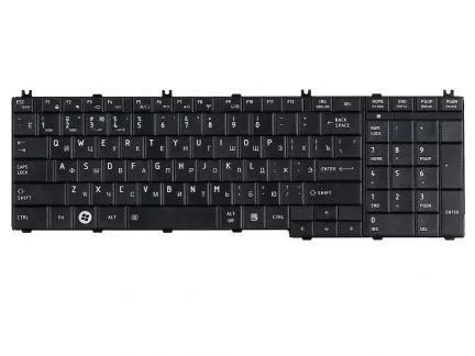 Клавиатура Toshiba Satellite C650, C655, L650, L655, C660, L670, L675  black